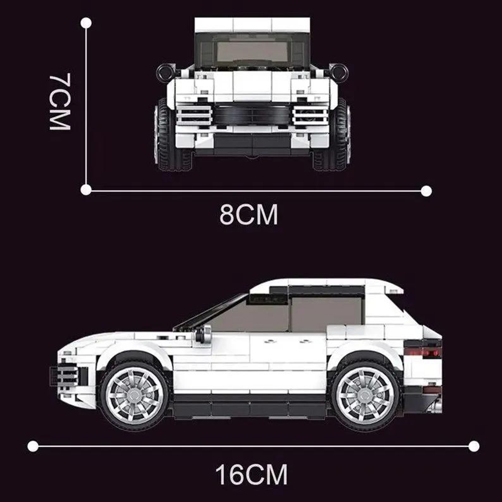 Конструктор Mould King Спорткар Porsche Cayenne блочный - фото 11