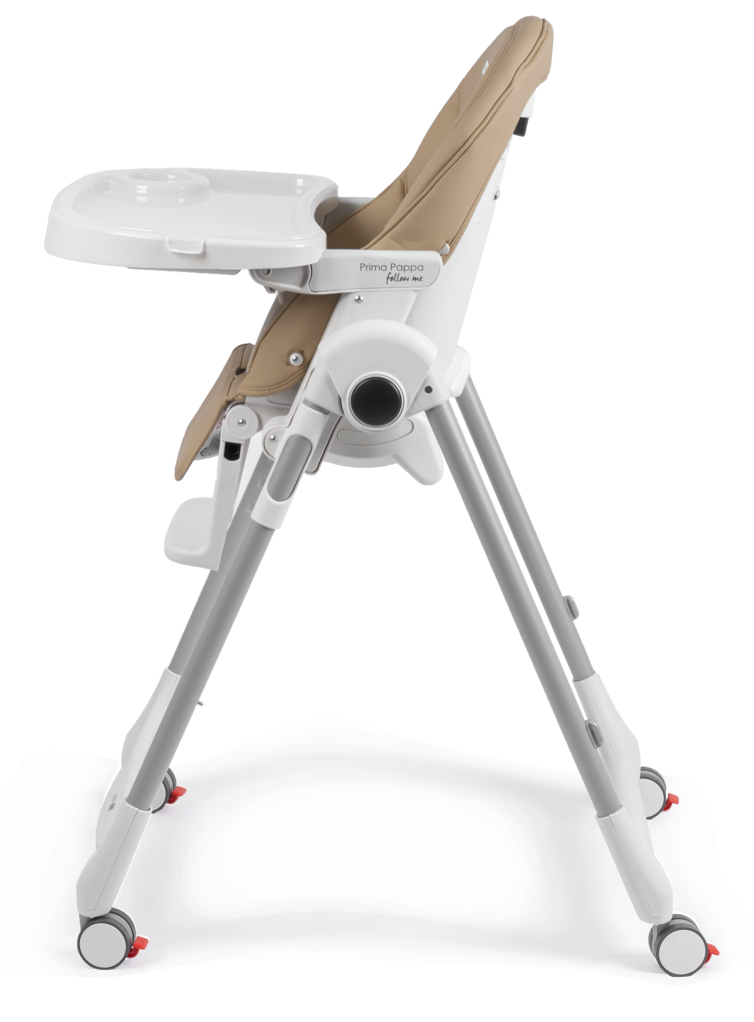 Стульчик для кормления Peg-Perego Prima Pappa Follow Me бежевый - фото 2