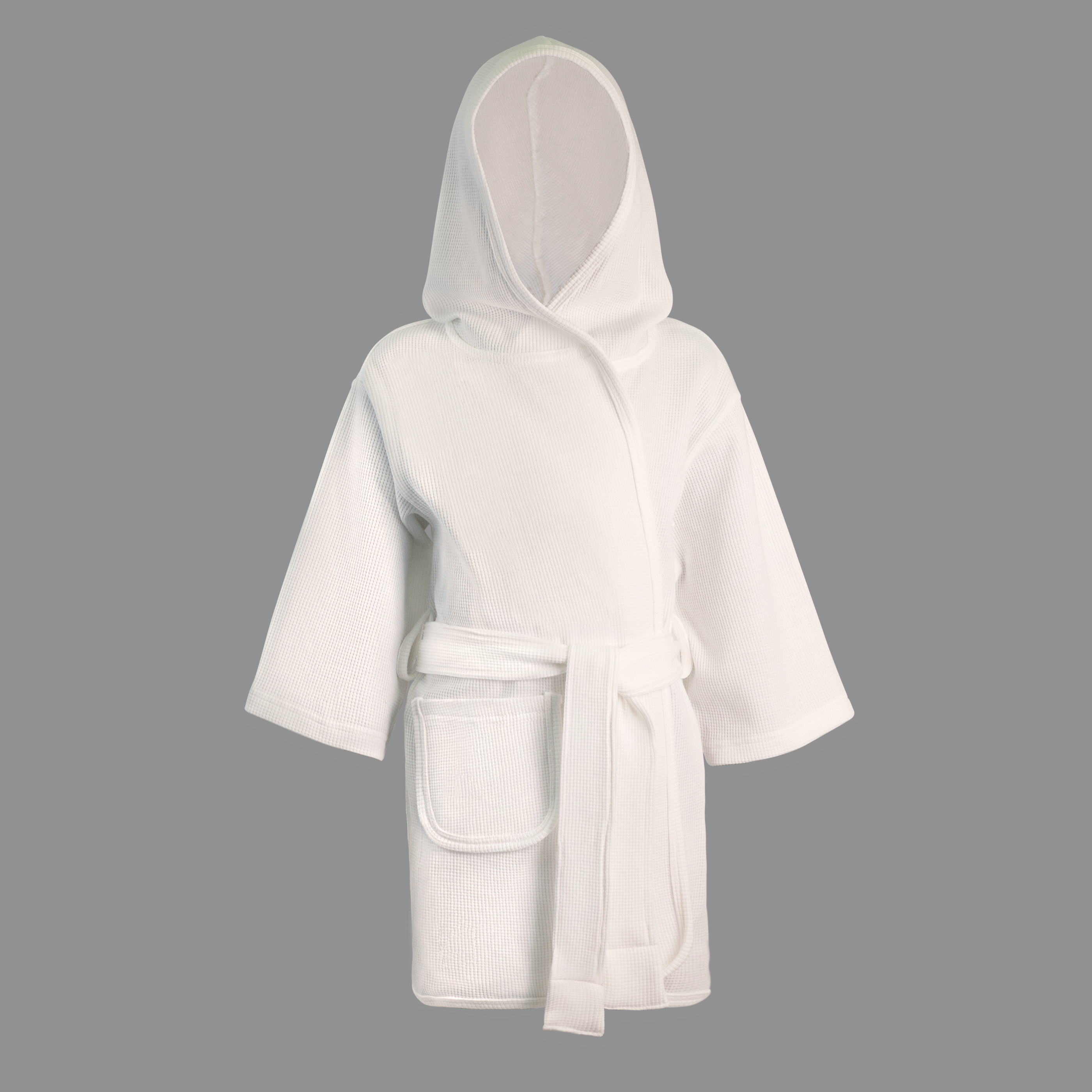 Халат Фабрика Бамбук M030505KV/000W/молочный - фото 1