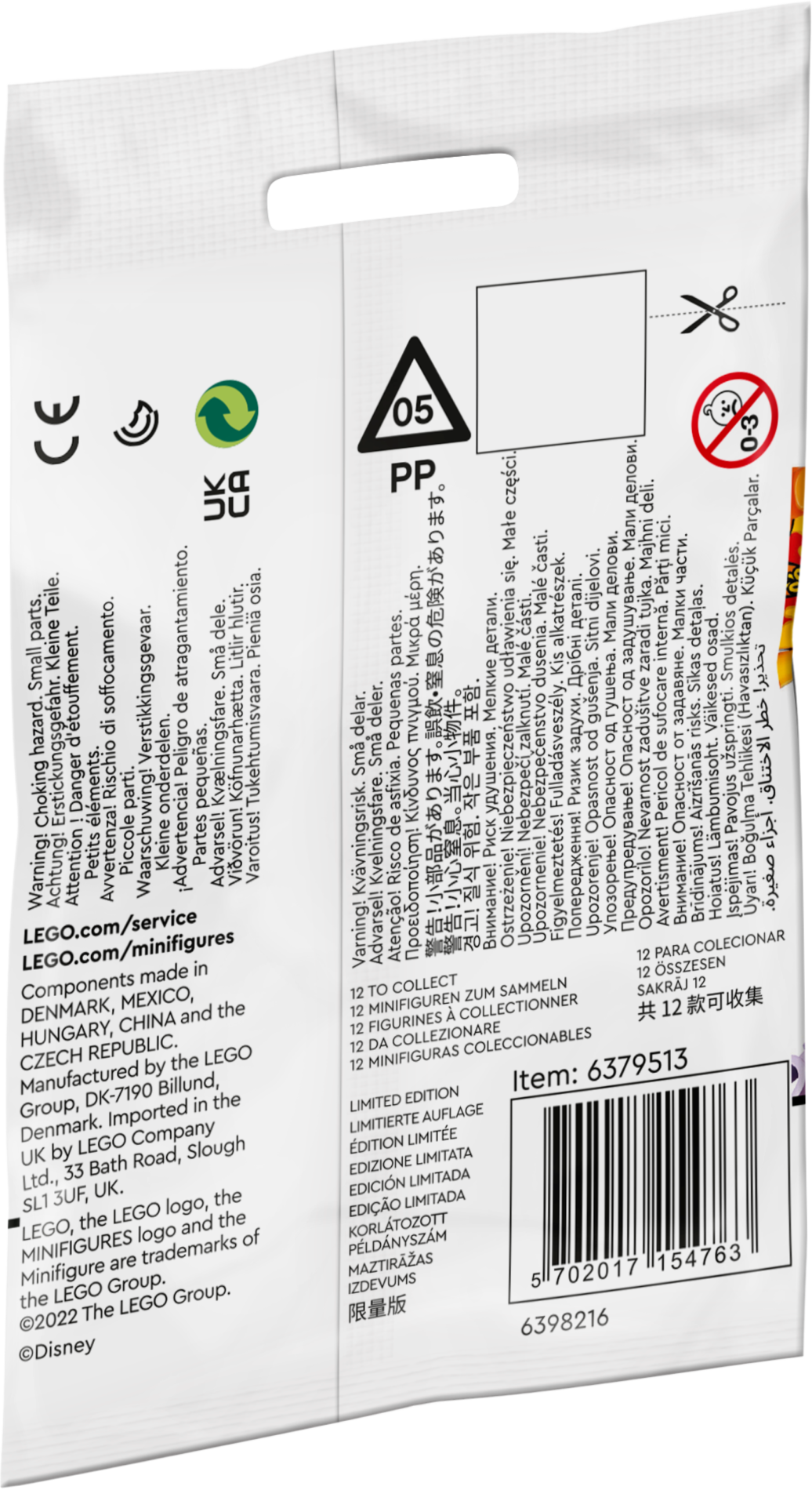 Конструктор LEGO Minifigures 71033 7 дет. - фото 4