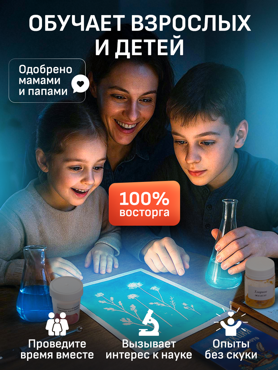 Набор для опытов Master IQ2 для детей и взрослых 2в1 - фото 2