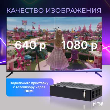 ТВ приставка HIPER HIPER MEDIA TV T2 Pro