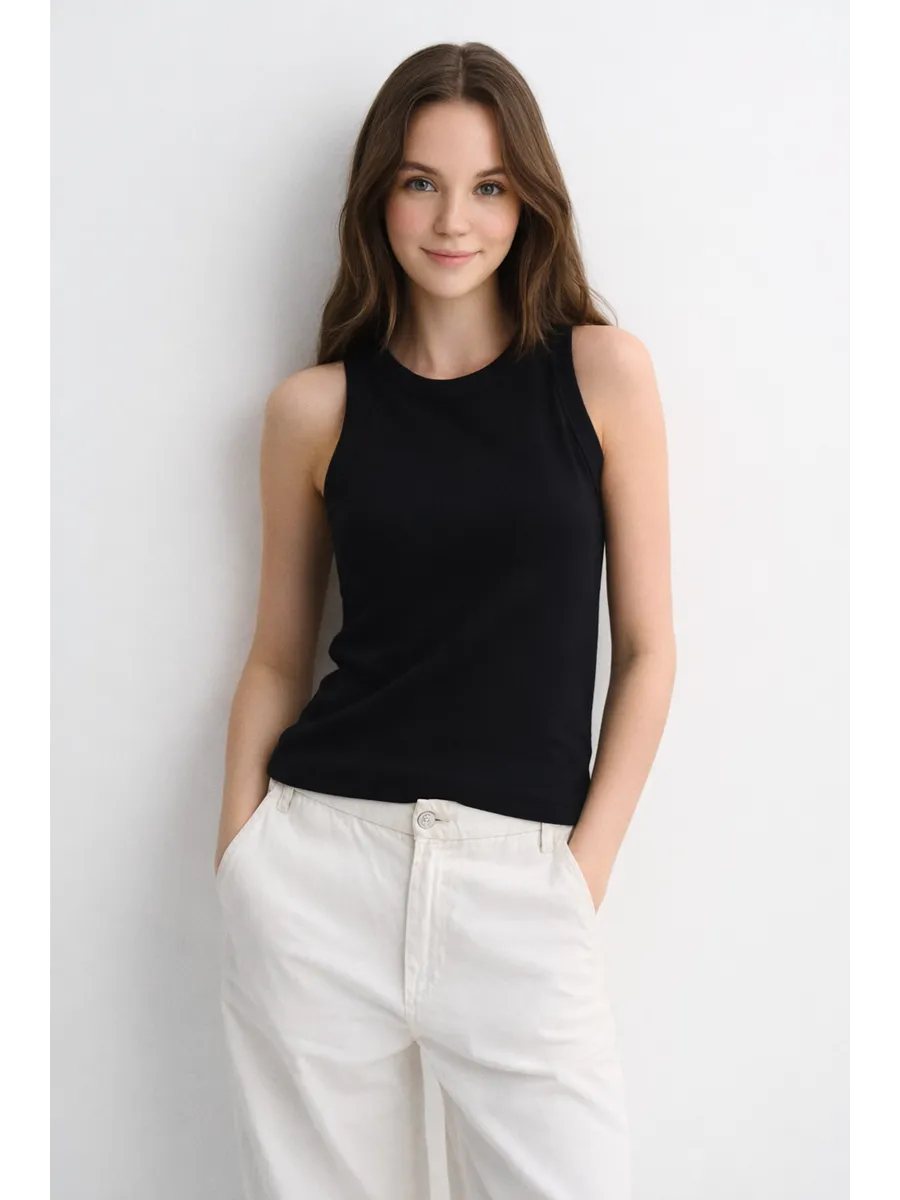 Майка ORODORO 302842/25-37968Б-1/черный - фото 1