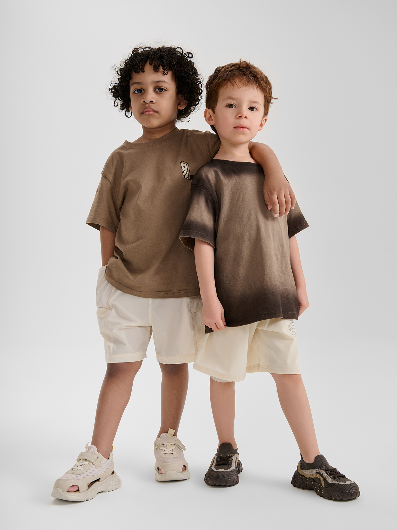 Футболка Happy Baby 88297-0_light brown (blur) - фото 14
