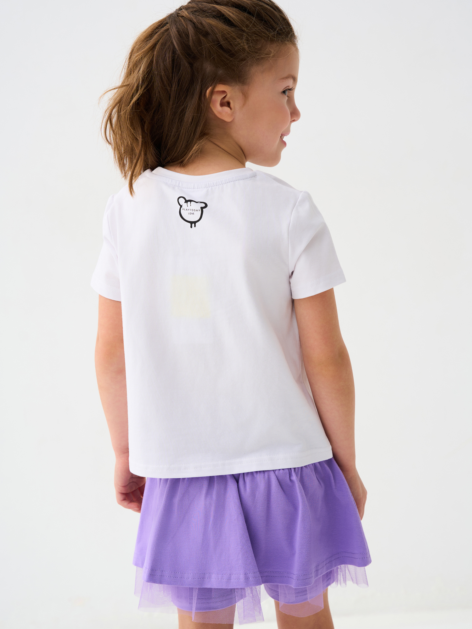 Футболка и юбка-шорты PlayToday 12622440 - фото 7