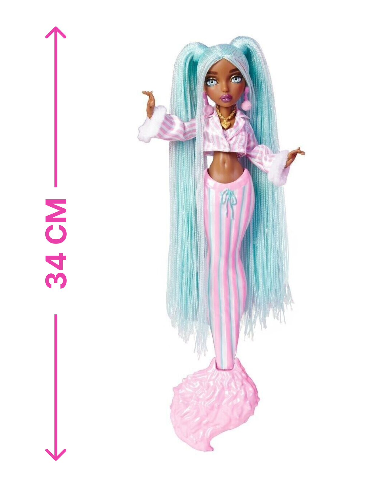 Кукла модельная Mermaze Mermaidz Color Change Brynn 585176 Brynn - фото 4