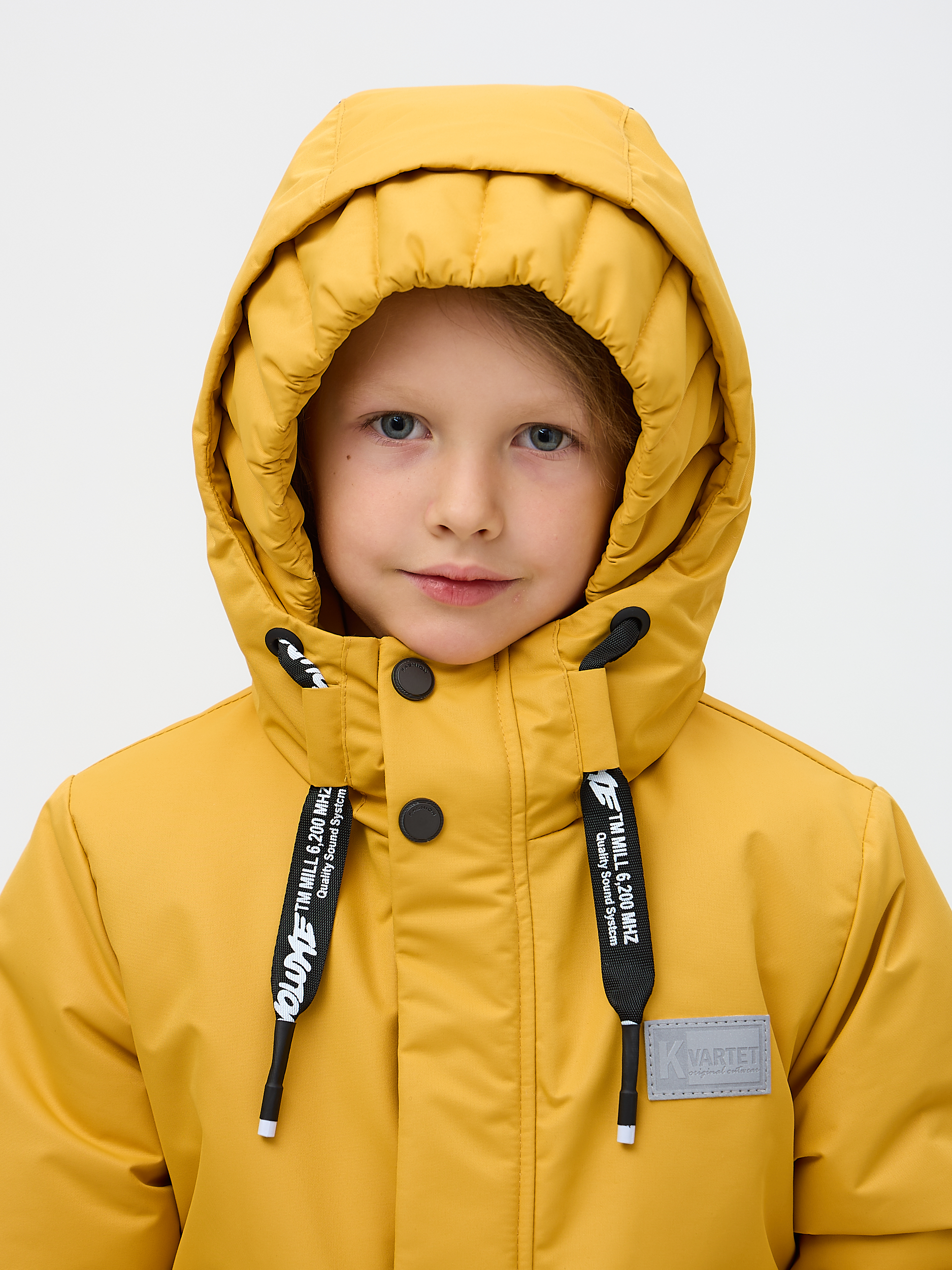 Куртка и полукомбинезон Kvartet 754 горчица - фото 9