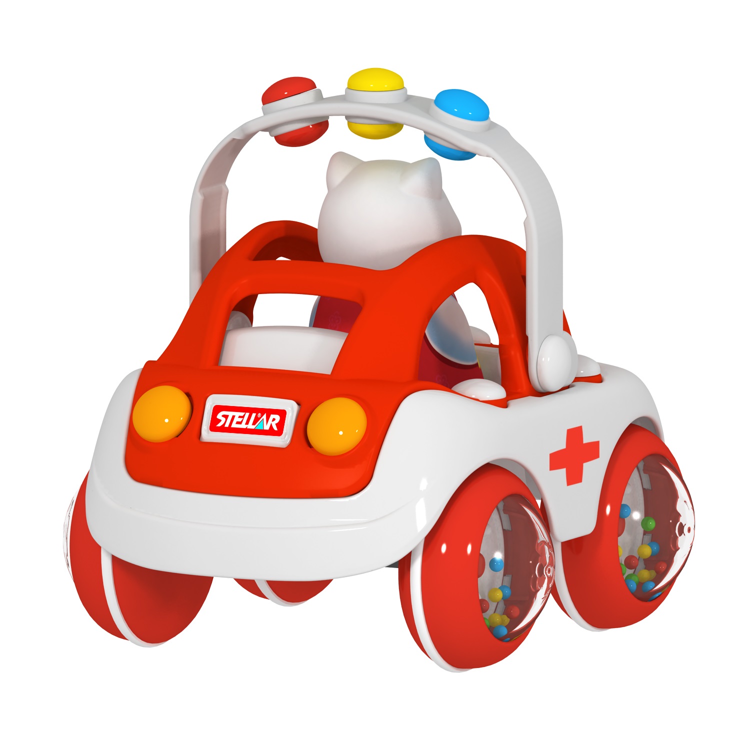 Скорая помощь STELLAR Машинка Пышка.Скорая - фото 2