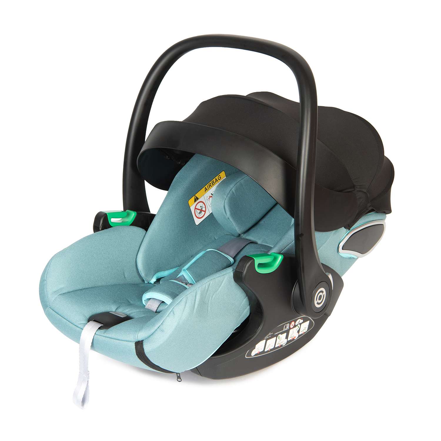 Автокресло Olsson B-Safe Mint 0+/1 (0-18 кг) зеленый - фото 12
