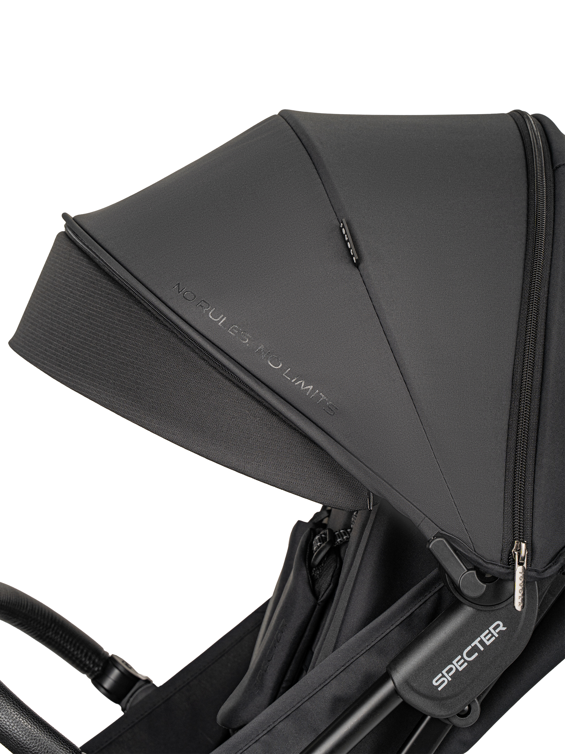 Коляска прогулочная JOVOLA Specter черный - фото 26