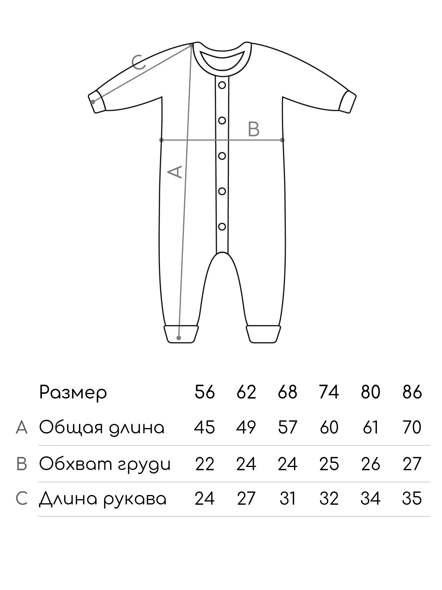 Комбинезон Amarobaby AB-OD22-PLT5/33 - фото 5