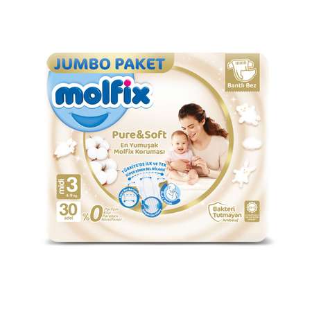 Подгузники Molfix 3 30 шт.