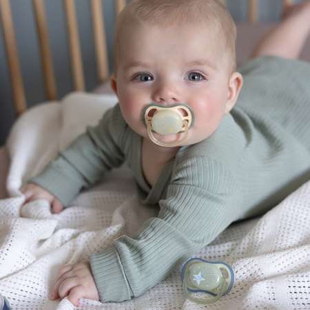 Пустышка Philips Avent силикон ортодонтическая от 0 мес. 2 шт.