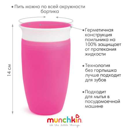 Поильник Munchkin 296 мл в ассортименте