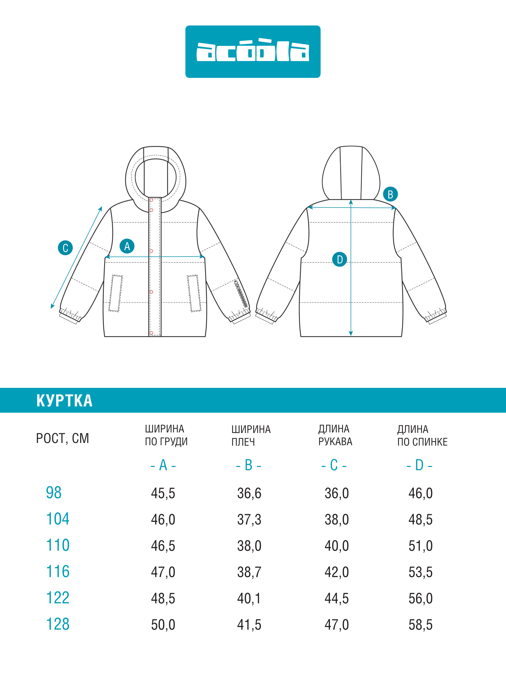 Куртка Acoola 20120650030_0074467 - фото 9