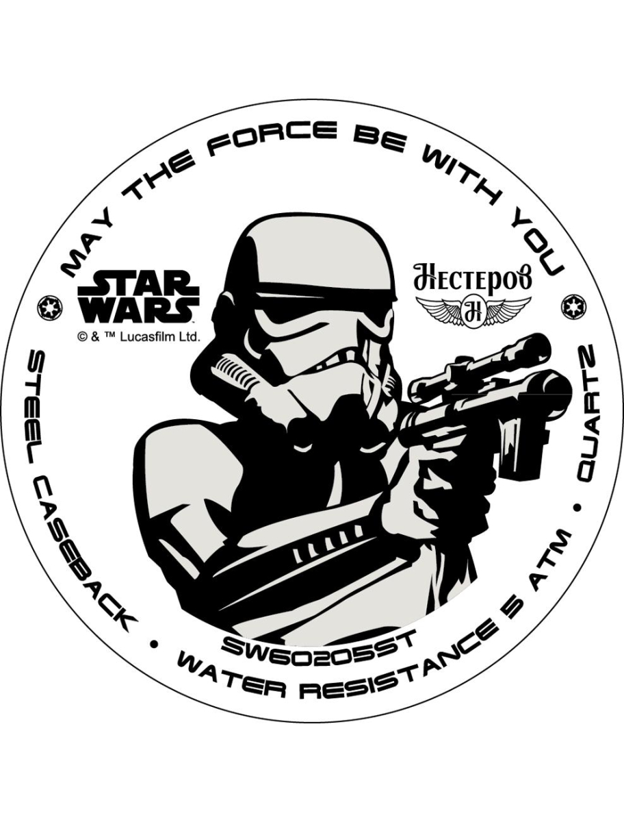 Кварцевые наручные часы Нестеров Star Wars SW60205ST - фото 2
