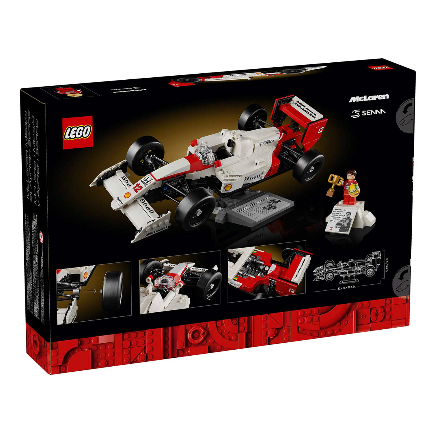 Конструктор LEGO Icons Болид Формула, 10330 693 дет. - фото 11