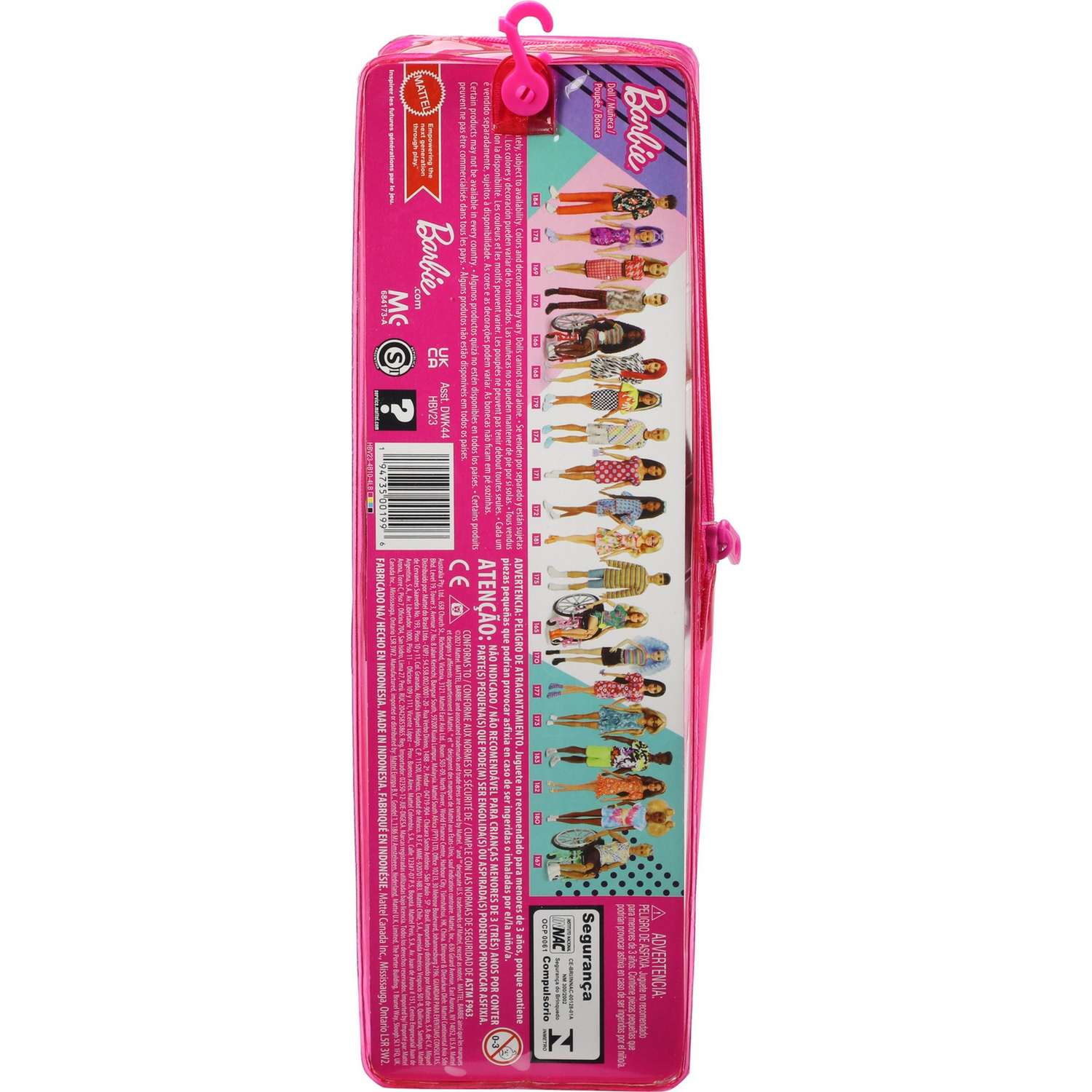 Кукла модельная Barbie DWK44 - фото 4