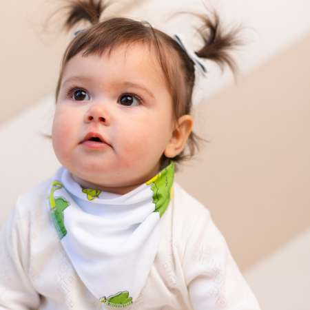 Нагрудник LeeLuckBaby текстиль 4 шт.