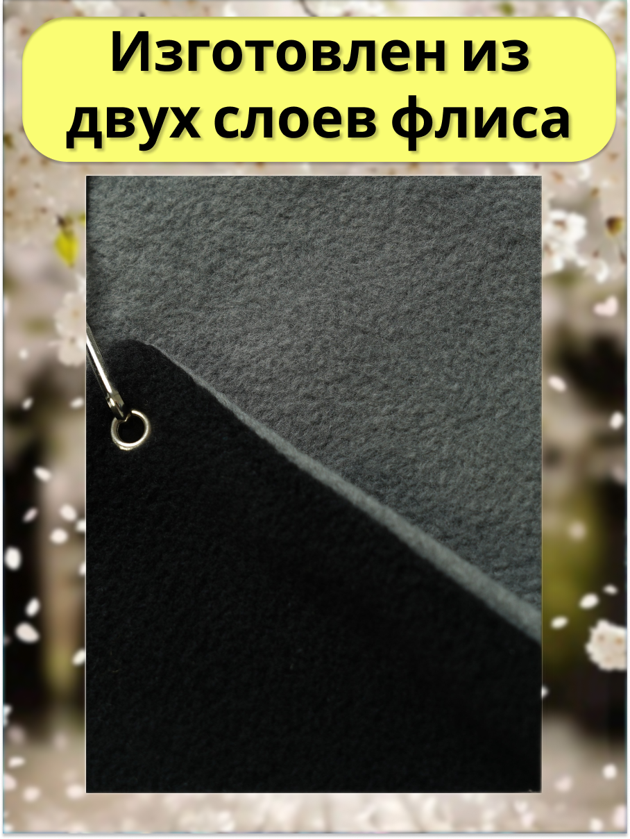 Гамак для грызунов PetiPet черный серый маленькие 2шт комплект - фото 5