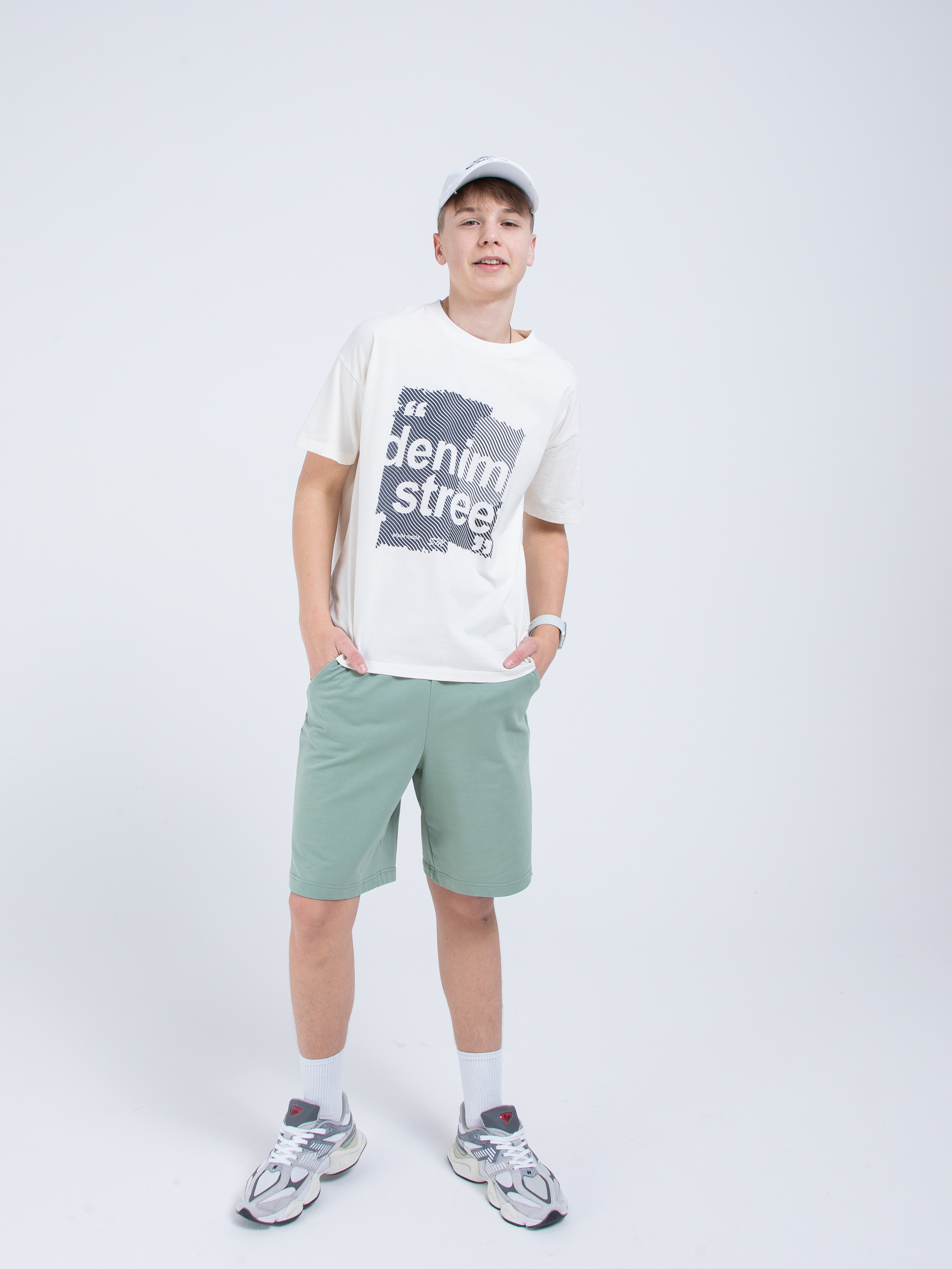 Футболка STELLA MODA 11214_молочный - фото 13