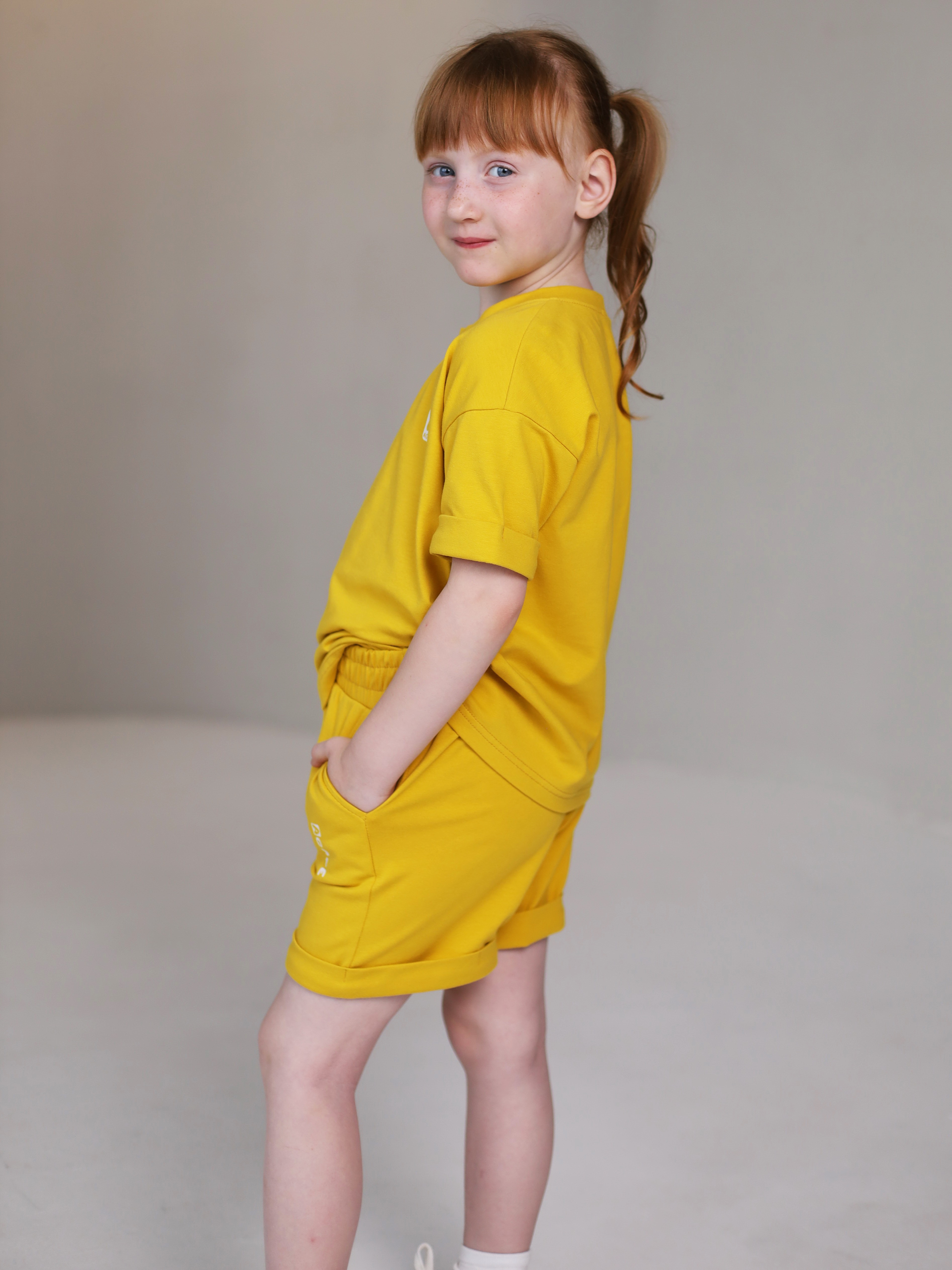 Костюм Агапэ 8016_горчичный - фото 8