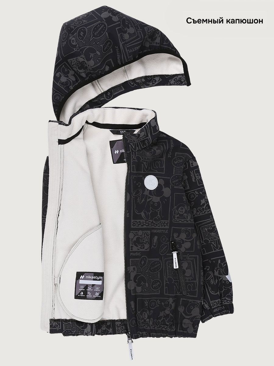 Ветровка NIKASTYLE 4л17126 черный - фото 6