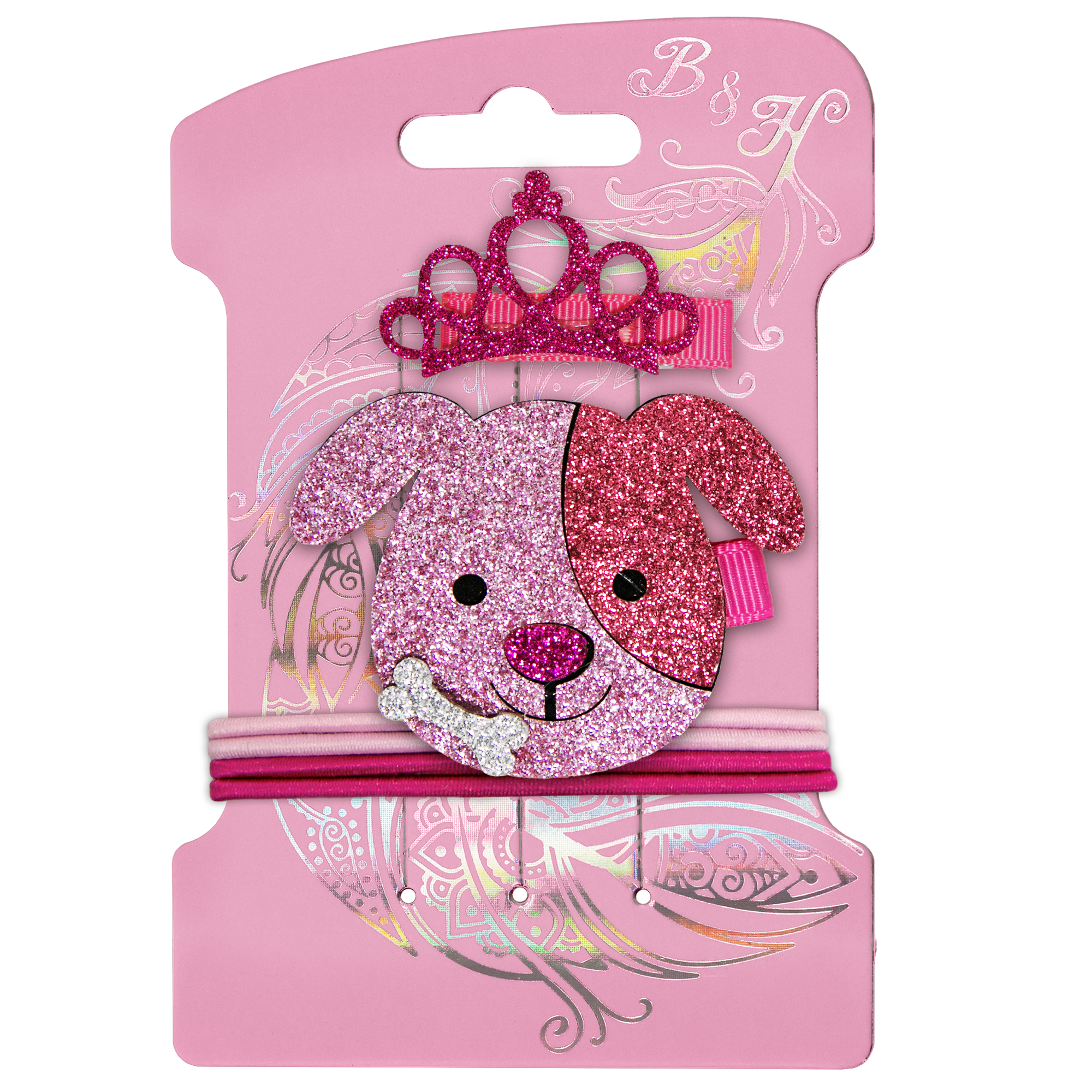 Набор аксессуаров B and H Щенок и Корона 6 шт. - фото 2