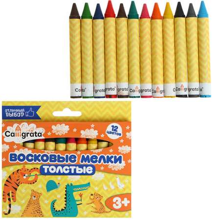 Карандаши цветные Calligrata 12 шт.