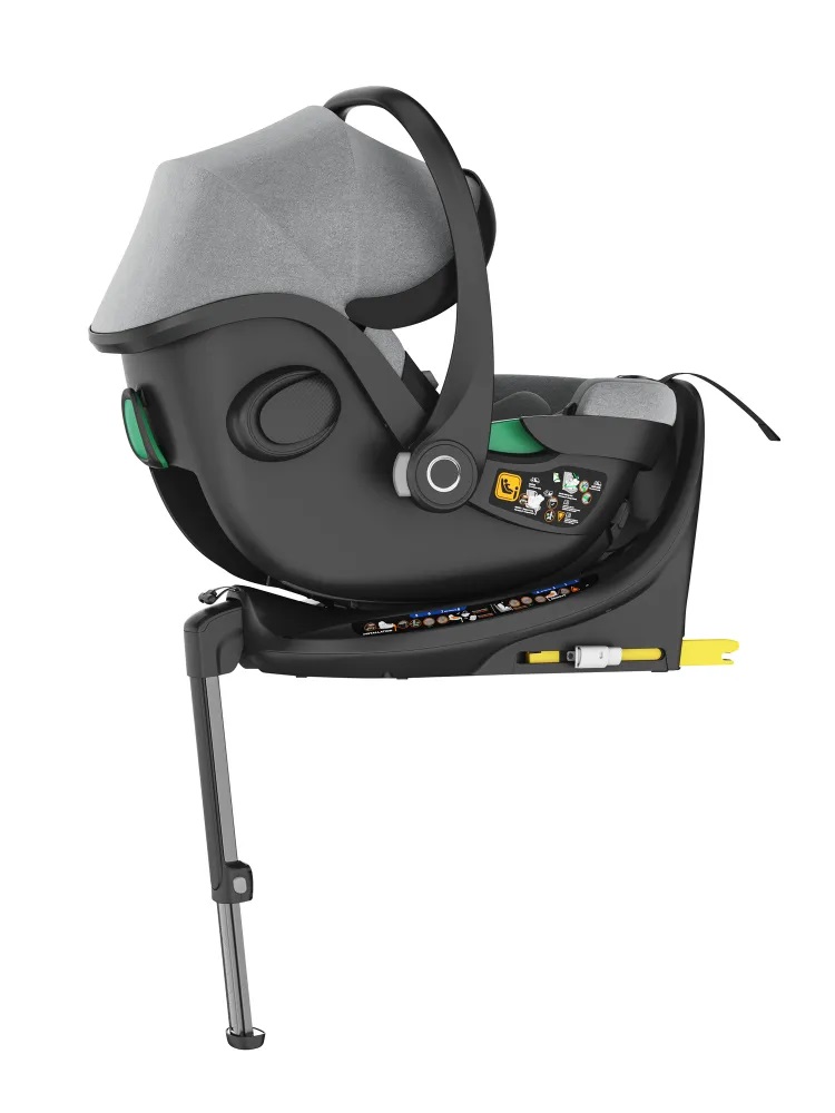 Автокресло KLEE Cascade i-Size 0 (0 -13 кг) серый - фото 3