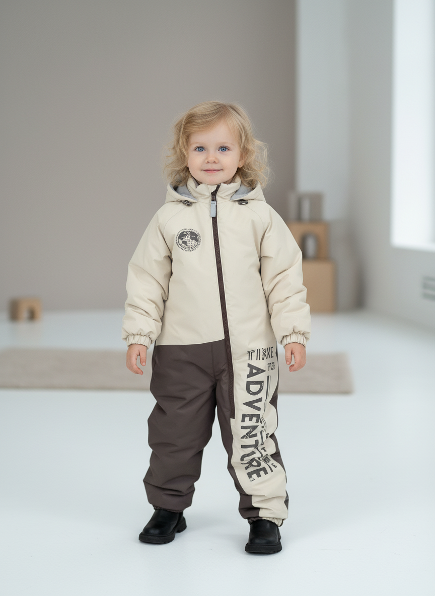 Комбинезон Arctic kids 30-038 капучино - фото 1