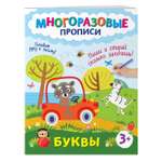 Книга Буквы Пиши и стирай сколько захочешь