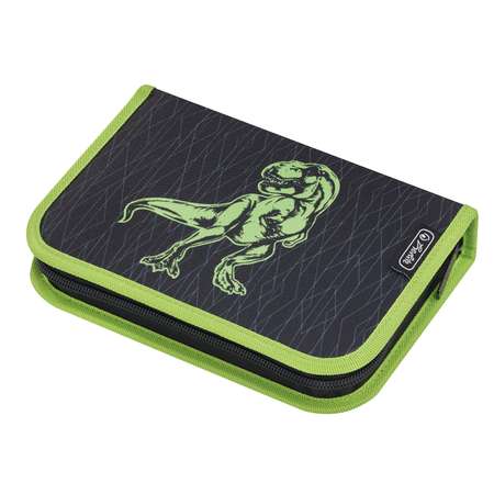 Пенал книжка Herlitz Green Dino