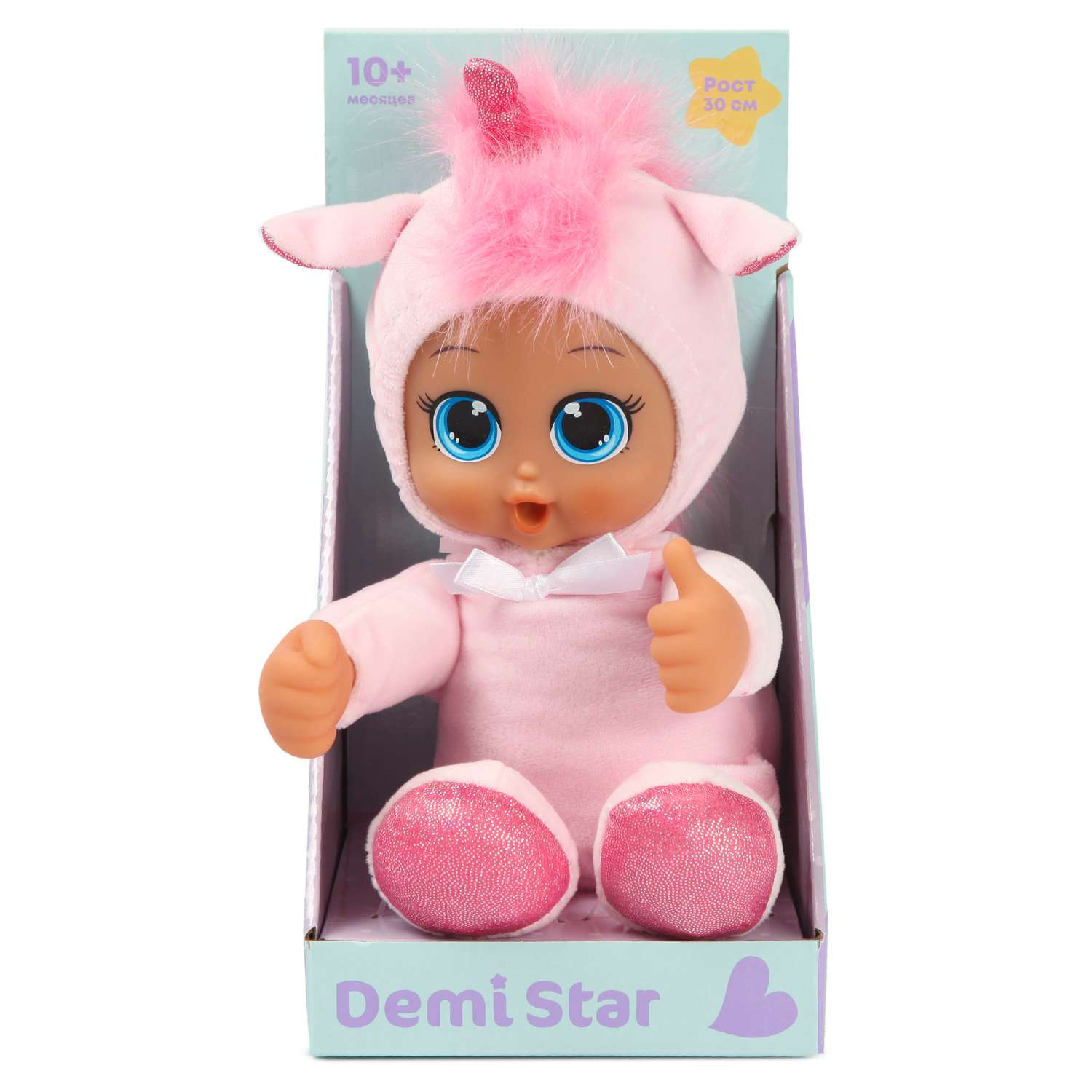 Кукла пупс Demi Star Единорог высота 30 см - фото 11