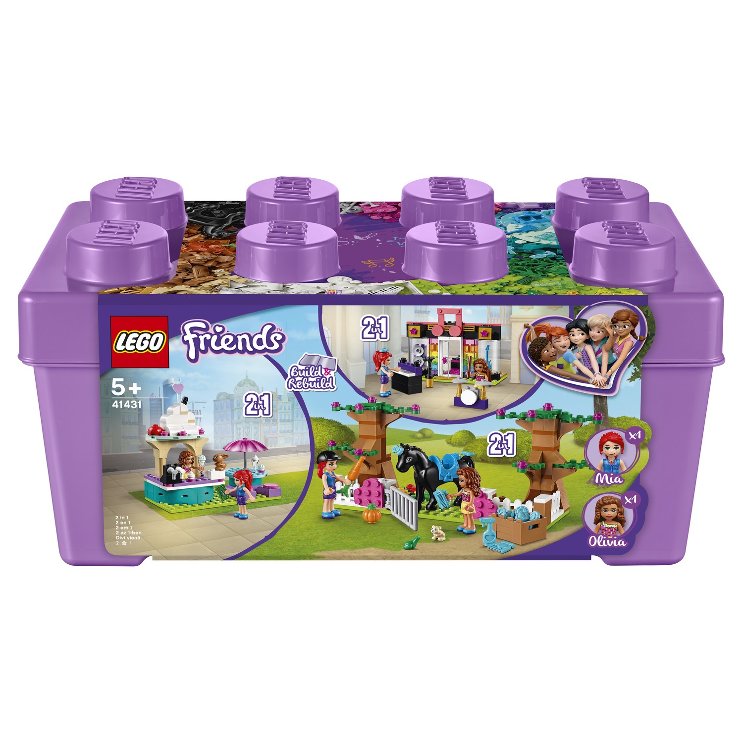 Конструктор LEGO Friends Набор кубиков Хартлейк Сити - фото 2