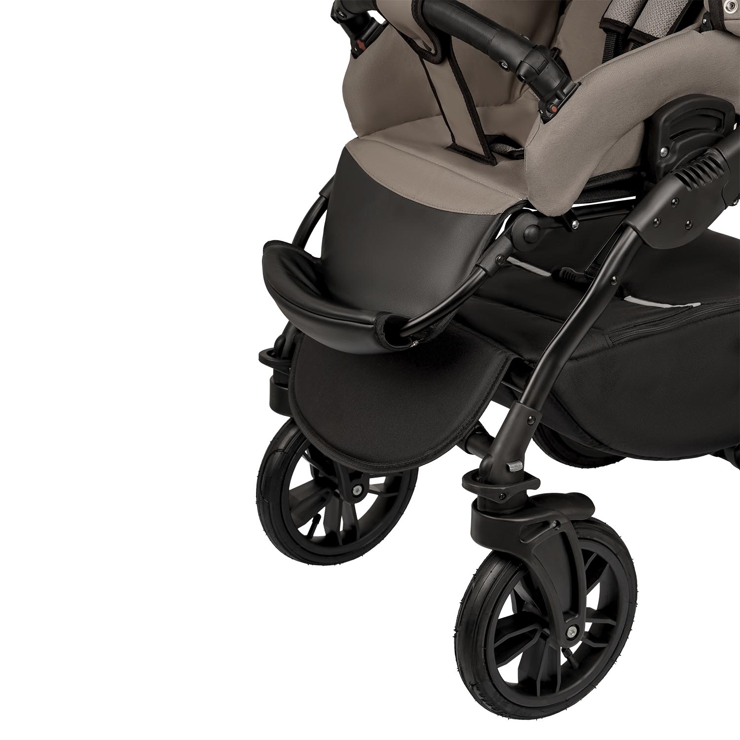 Коляска 2в1 Indigo Indigo (05) коричневый - фото 27