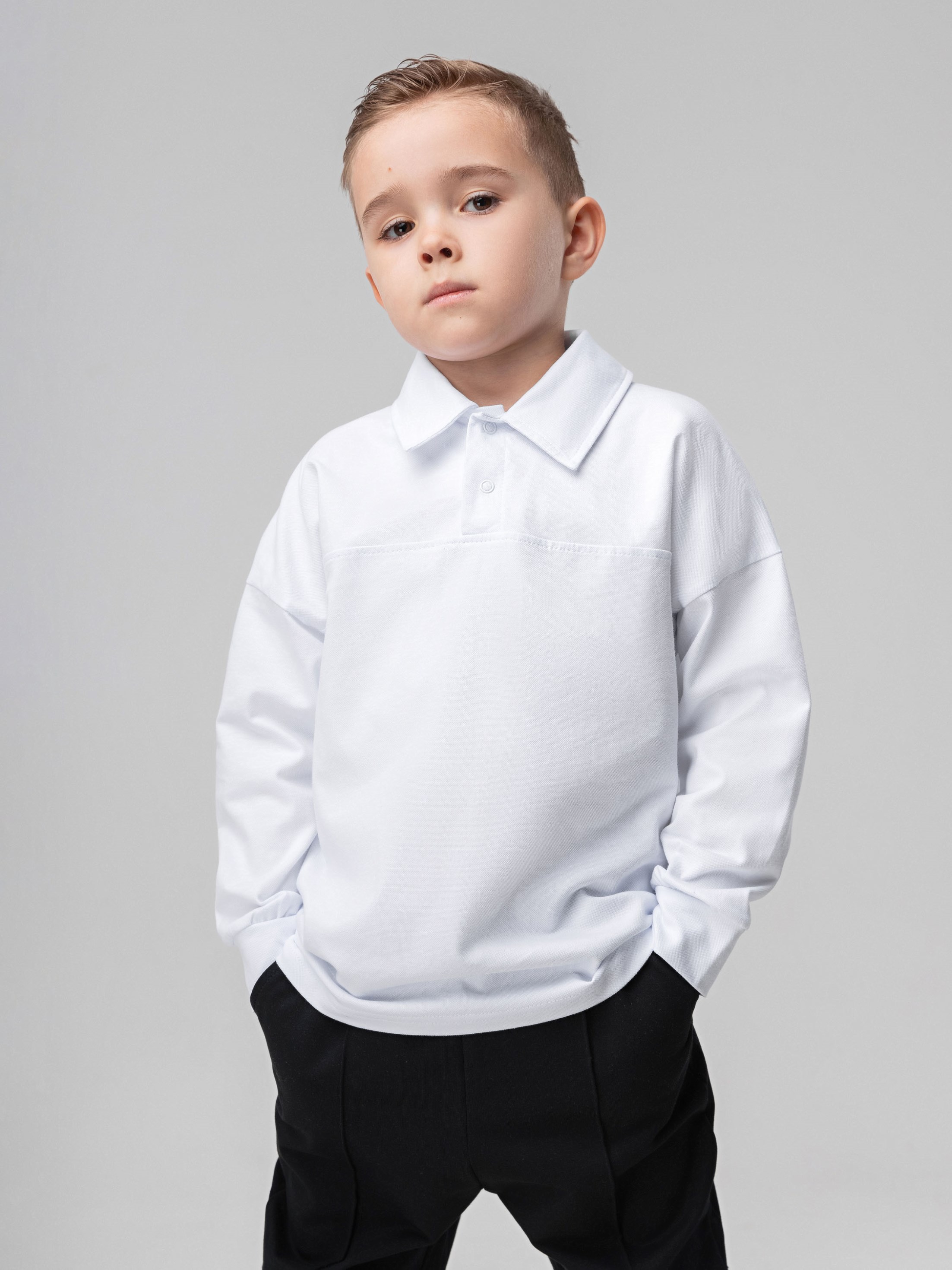 Поло Bodo 4-414U_белый - фото 1