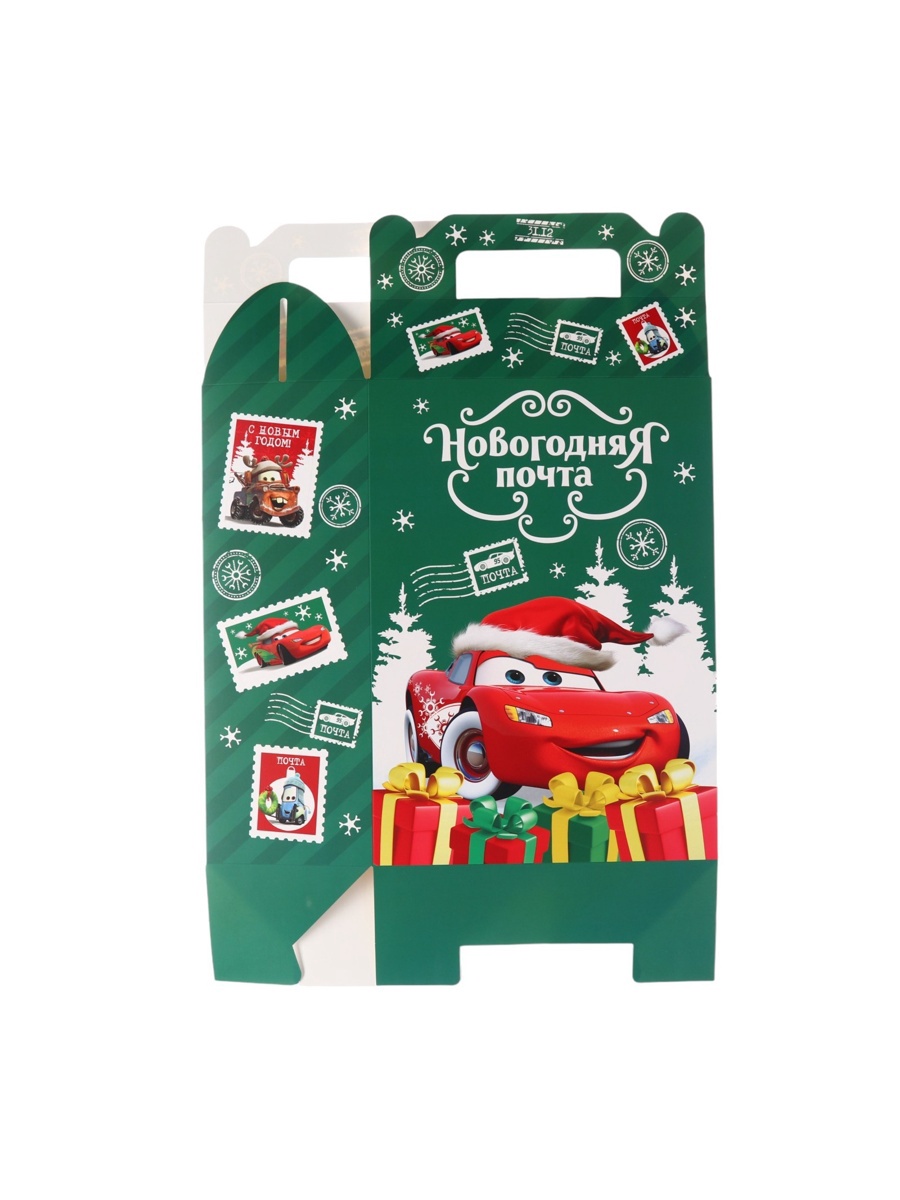 Коробка складная, новогодняя Disney "Новогодняя почта", 20 х 33 х 10 см - фото 6
