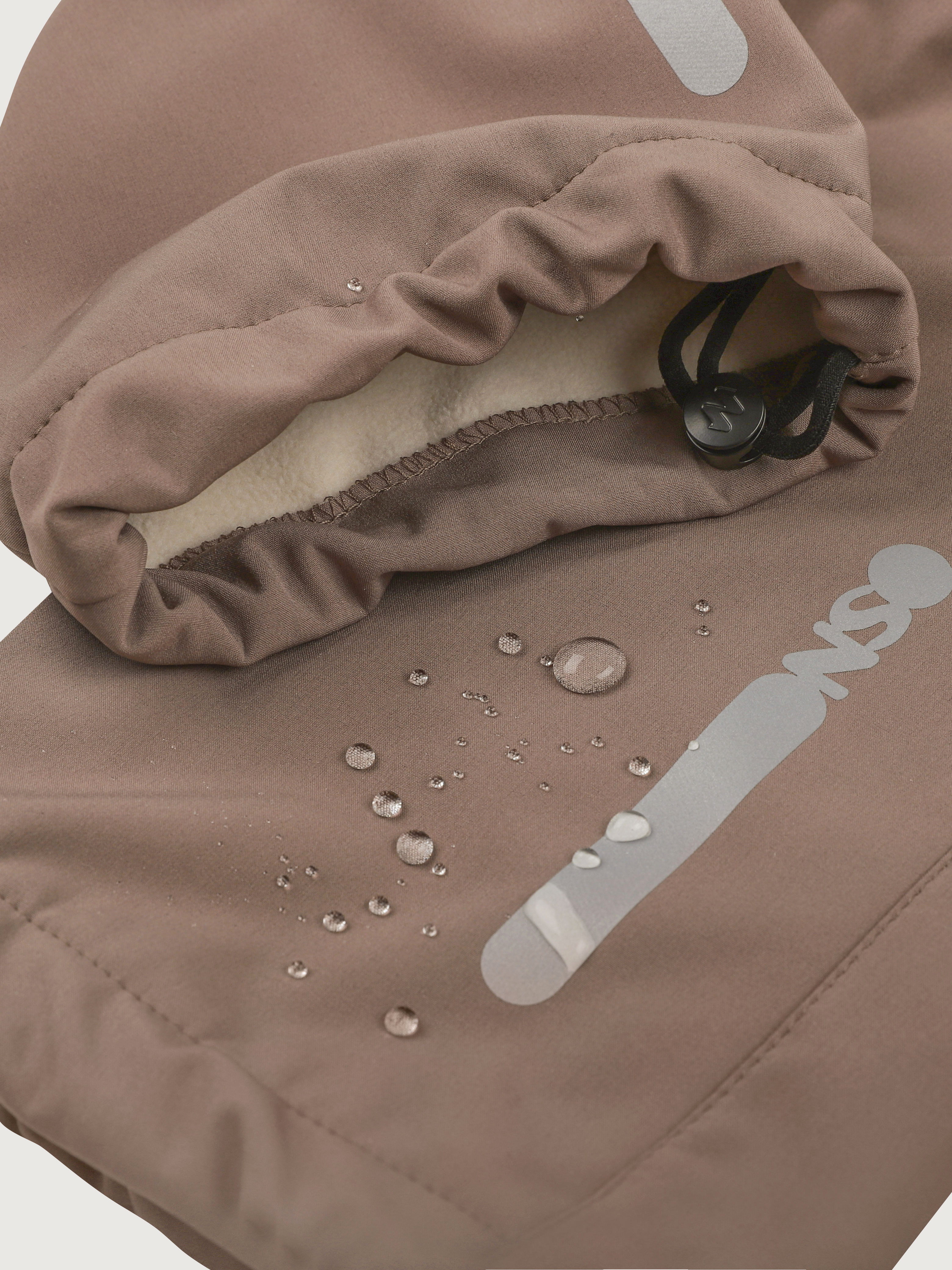 Брюки утепленные NIKASTYLE 2л16626 кофе - фото 8