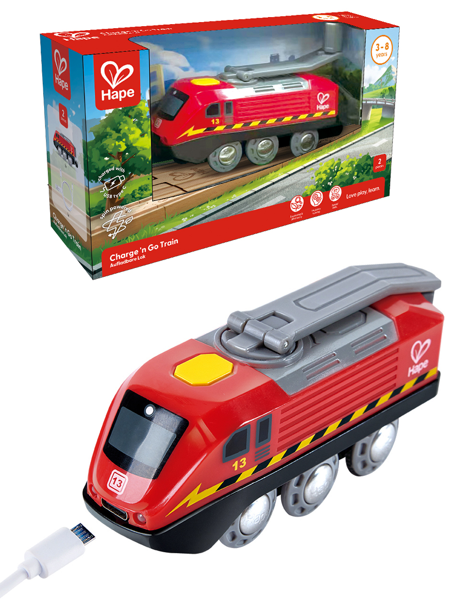 Поезд Hape 11.5 см E3874_HP - фото 3