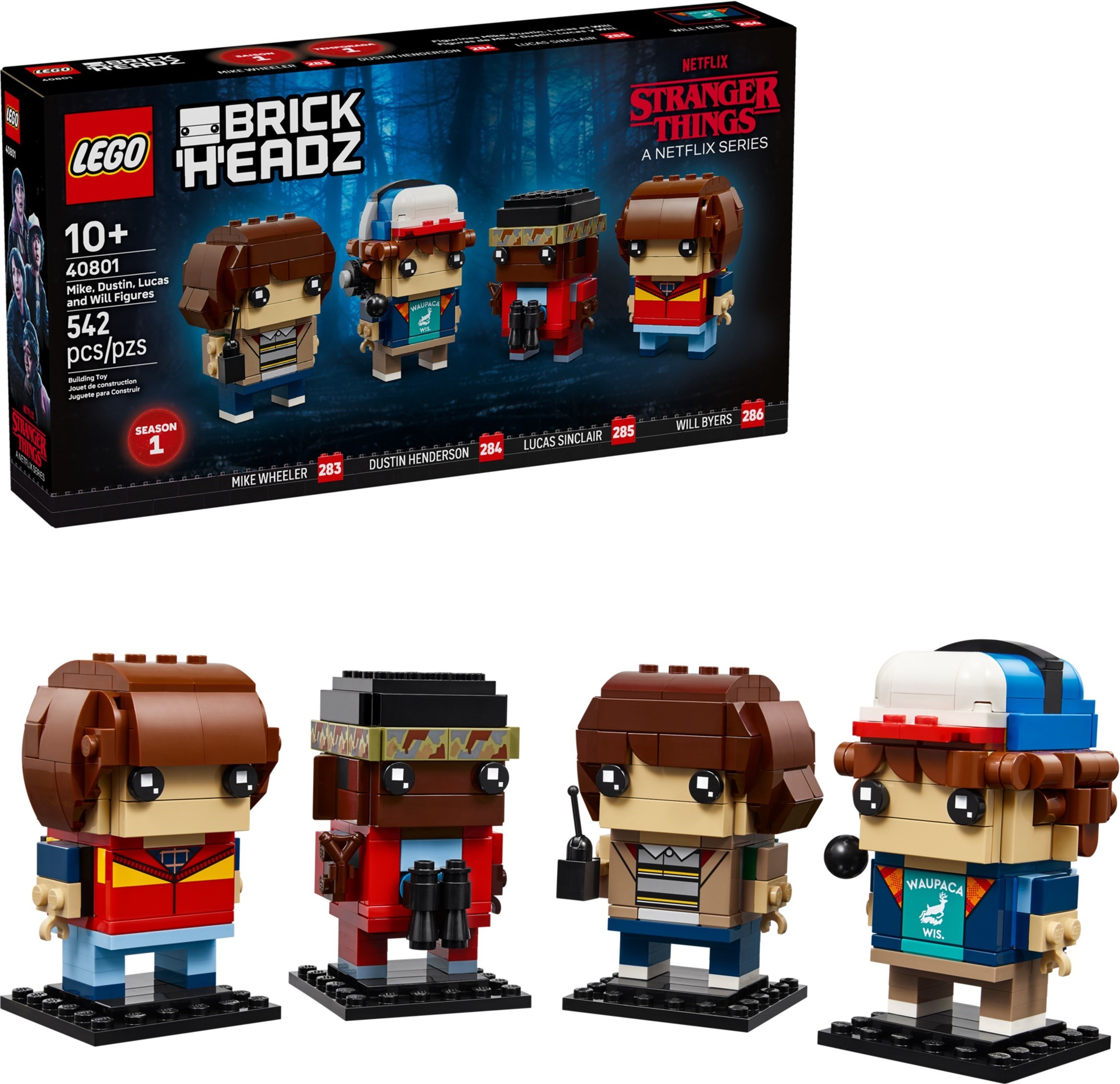 Конструктор LEGO BrickHeadz 40801 542 дет. - фото 2