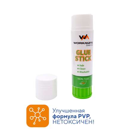 Клей-карандаш WORKMATE 40 г 2 шт.