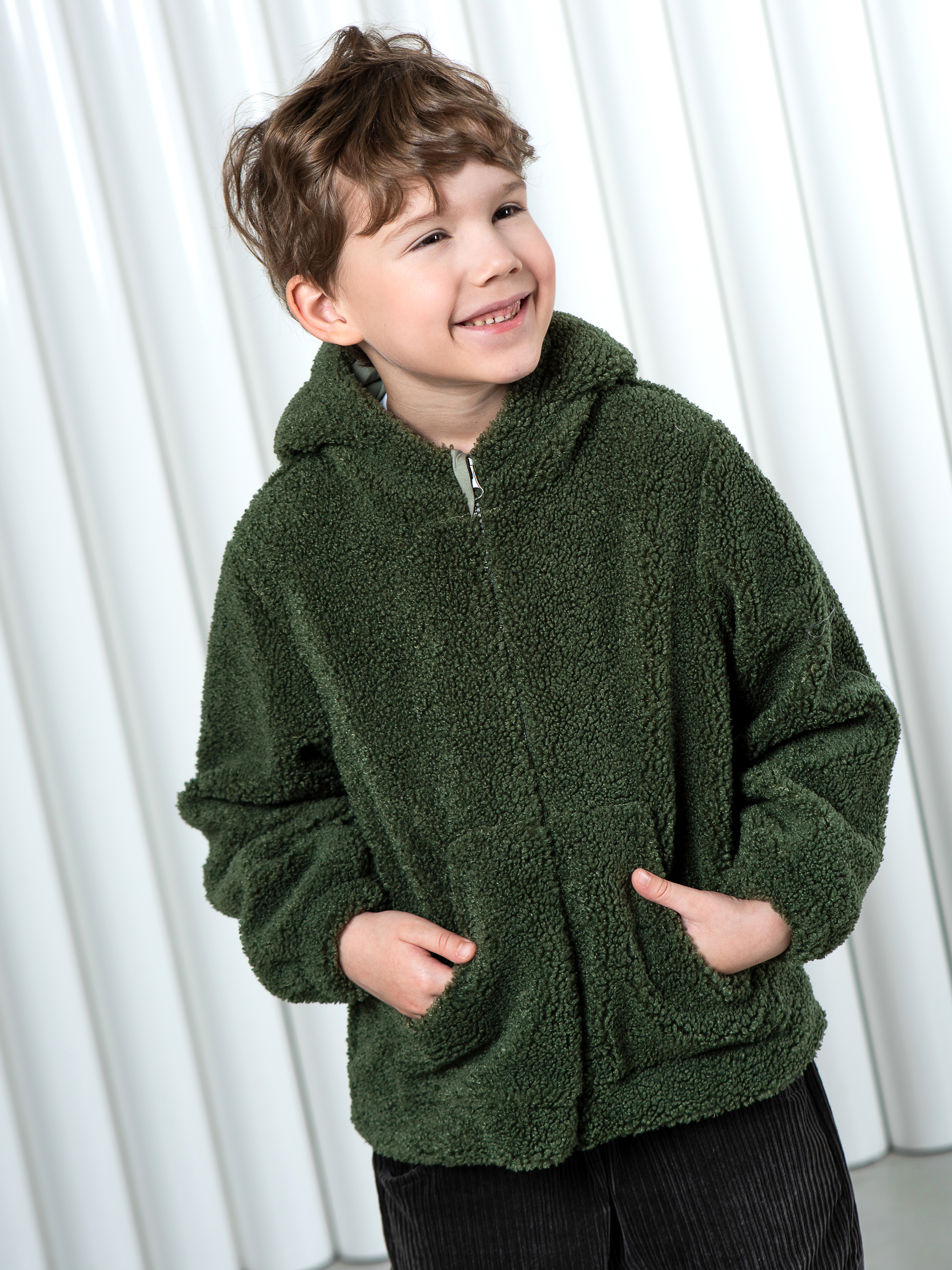 Толстовка LisaWeta FC-01-24 хаки - фото 8