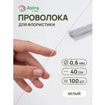 Набор для творчества Astra Craft плетение проволока 0,6 мм 40 см 100 шт