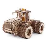 Конструктор Eco Wood Art Трактор Кировец К-7М деревянный