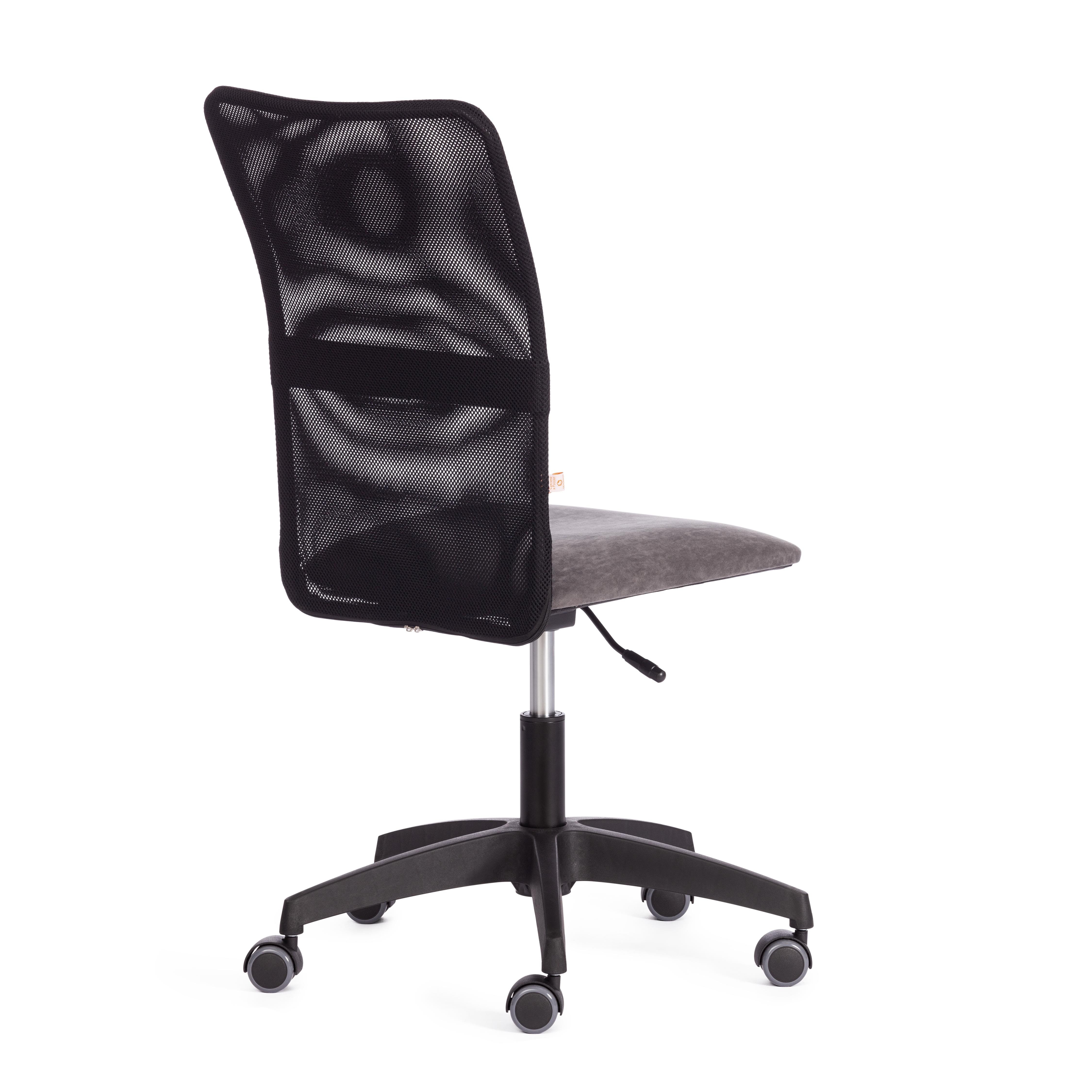 Компьютерное кресло TETCHAIR Старт флок ткань серый черный - фото 11