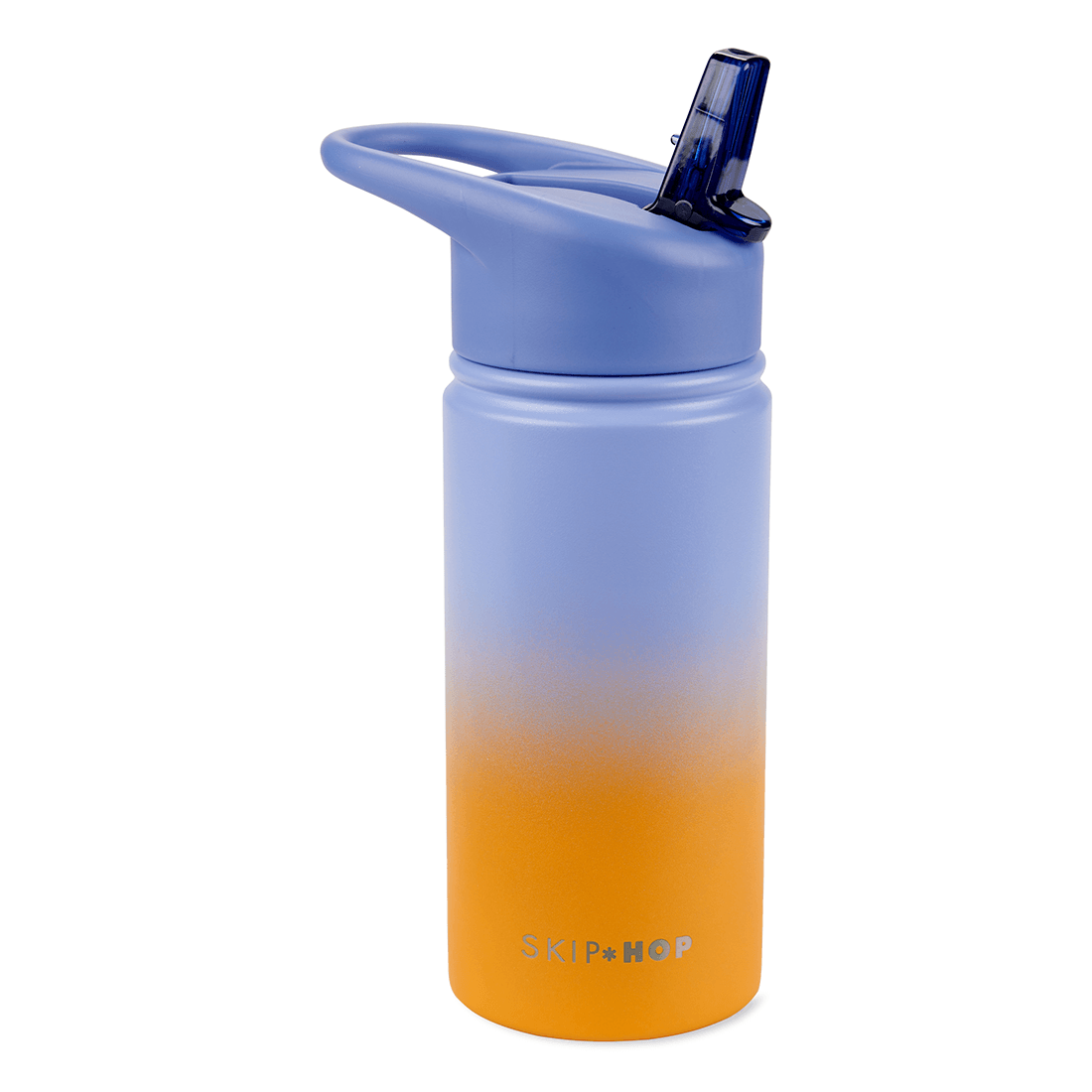 Термо-поильник Skip Hop сине-оранжевый 450 мл - фото 2