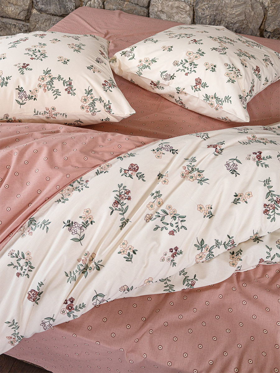 Комплект постельного белья BRAVO Алия семейный 5 предм. - фото 12