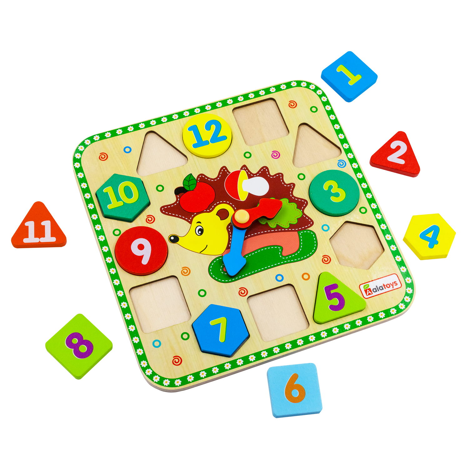 Игрушка Alatoys бизиборд Ёжик - фото 12