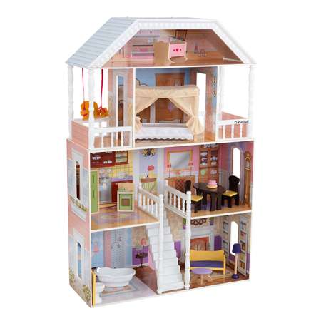 Домик для кукол KidKraft 130 см с мебелью